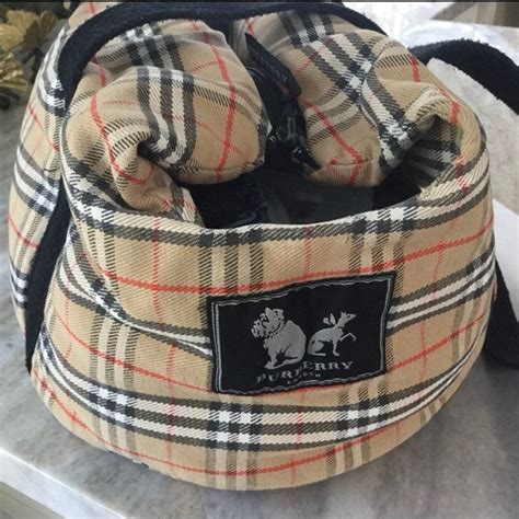 burberry pet carrier|burberry dog collars.